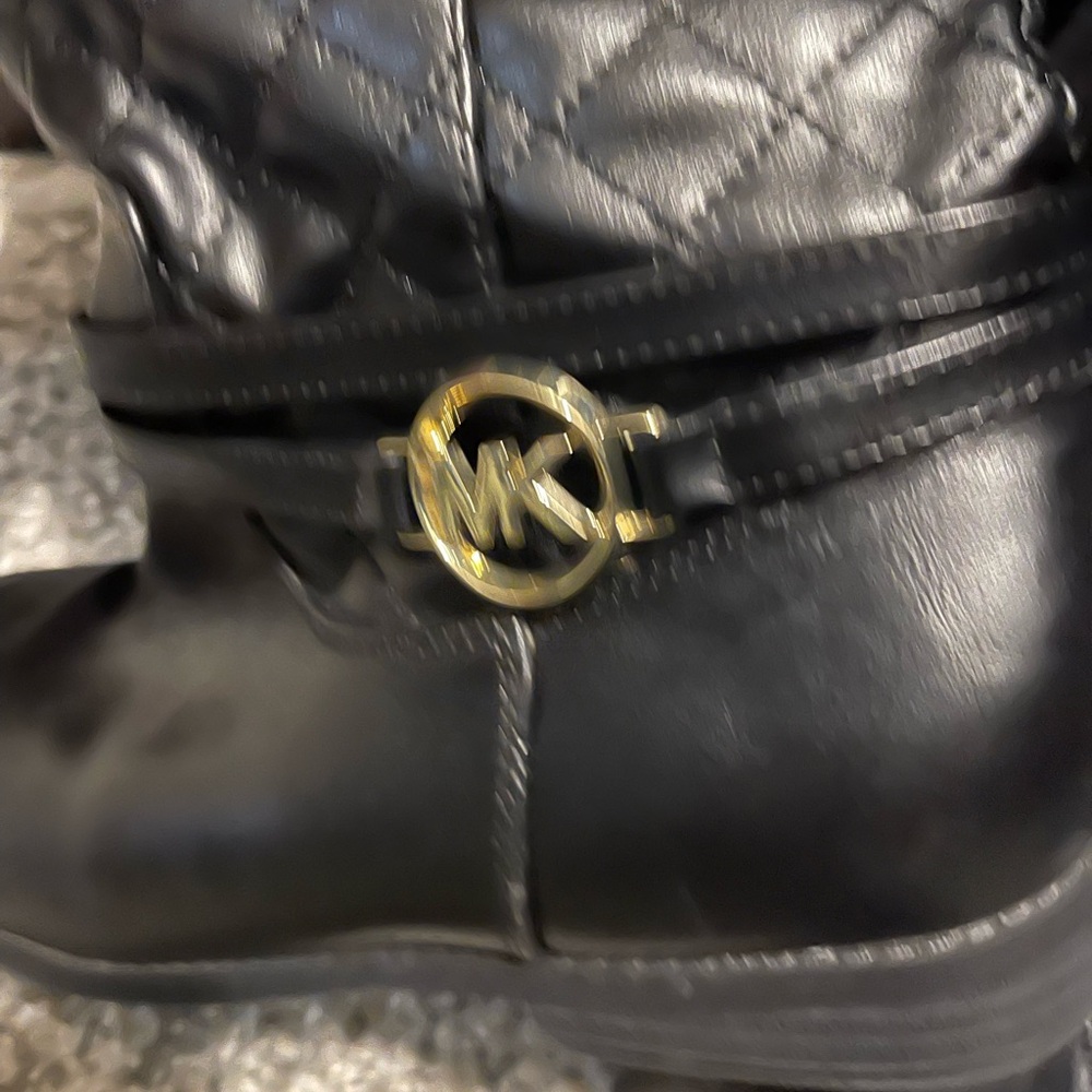 Michael Kors Black Kids Boots - Picture 10 of 10